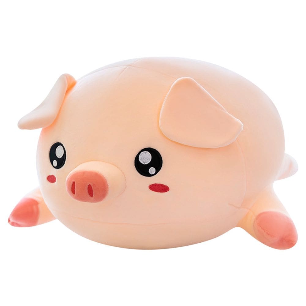 Almofada macia de pelúcia para animais de pelúcia Cartoon Pig de 50 cm