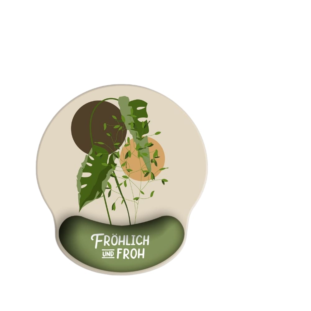 Mousepad de suporte de pulso de silicone de estilo nórdico 300x210mm