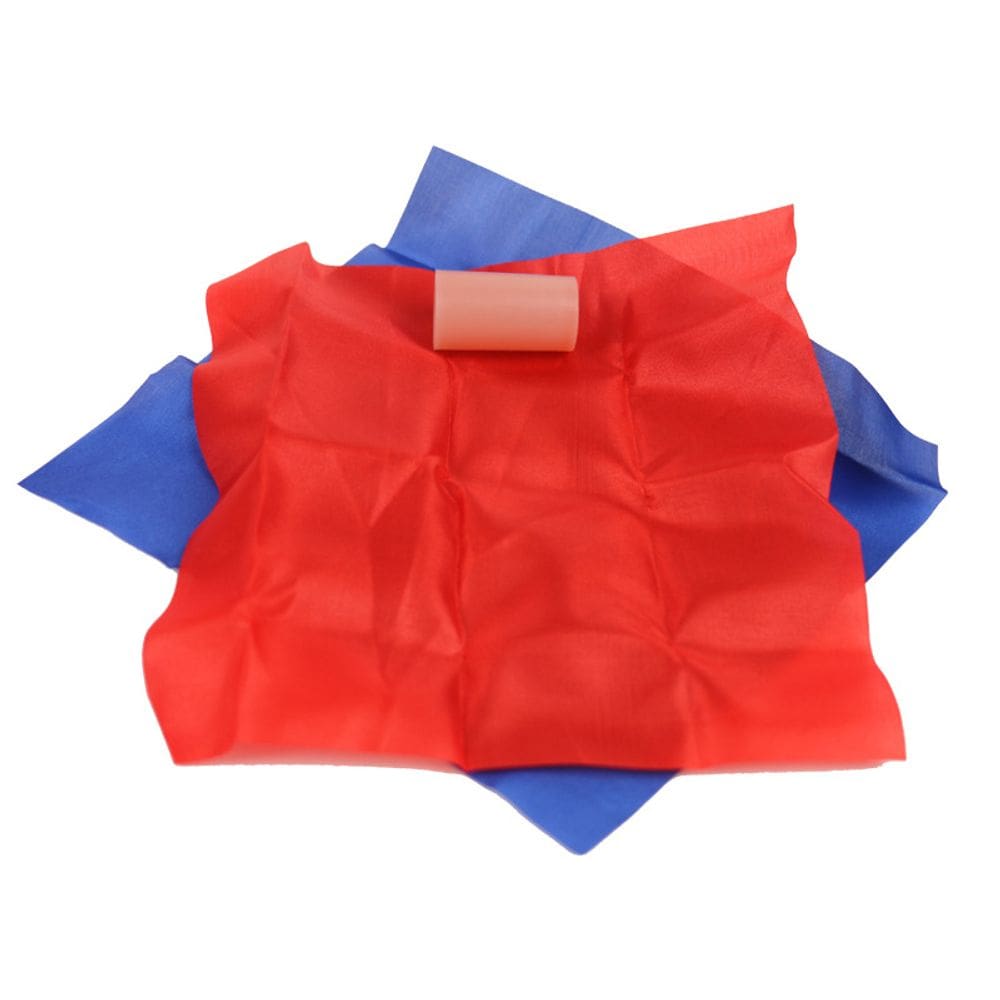 Conjunto Magic Color Changing Silks Set, lenço de transformação de 4 cores
