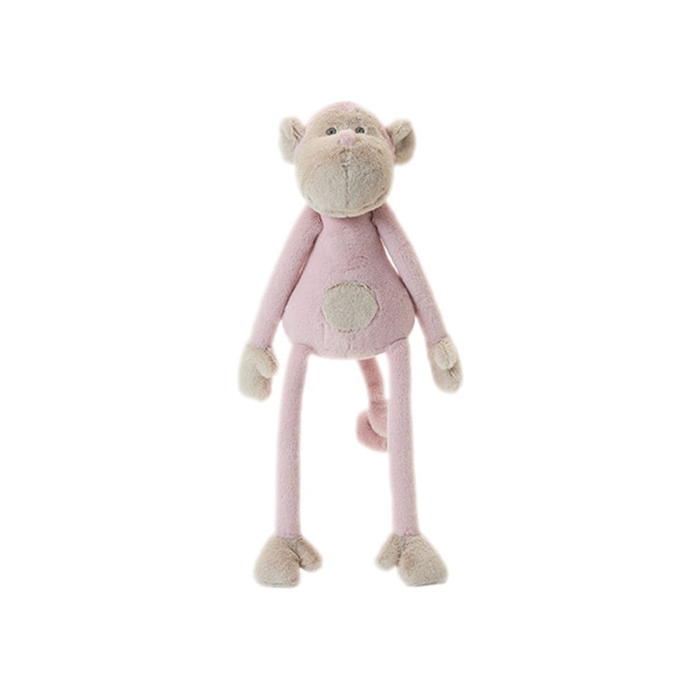 Boneca de brinquedo de pelúcia Pink Monkey 30 cm de pelúcia macia