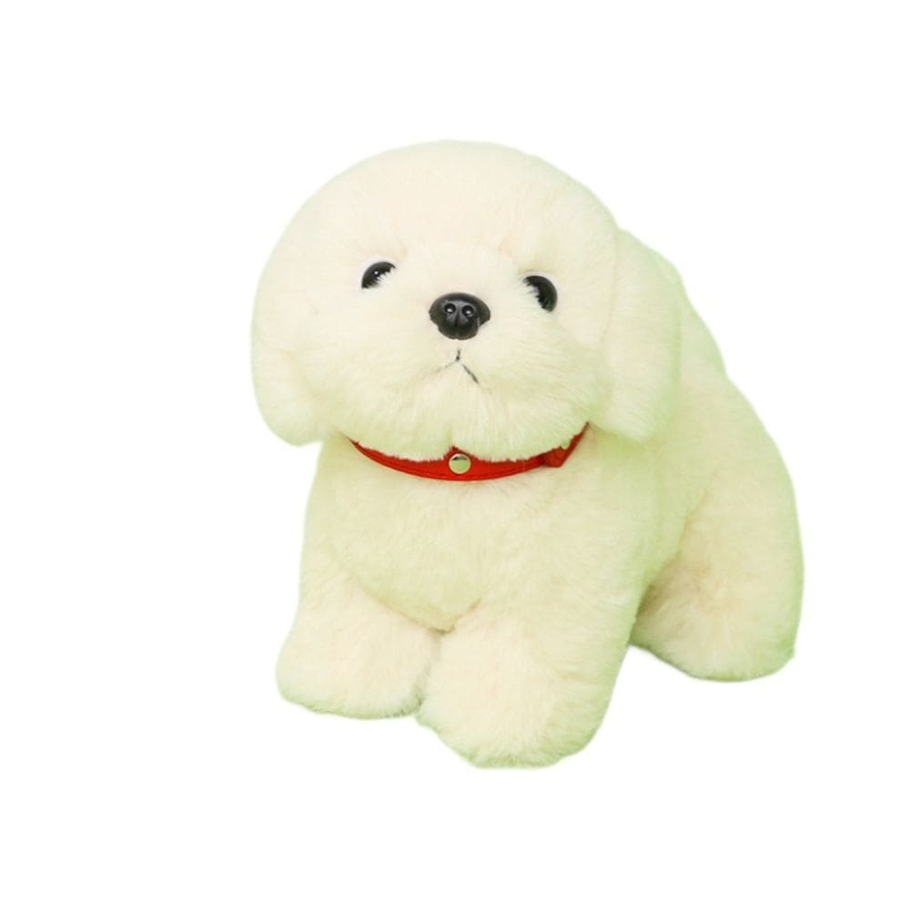 Boneca de pelúcia de pelúcia Bichon Puppy Dog de 25 cm