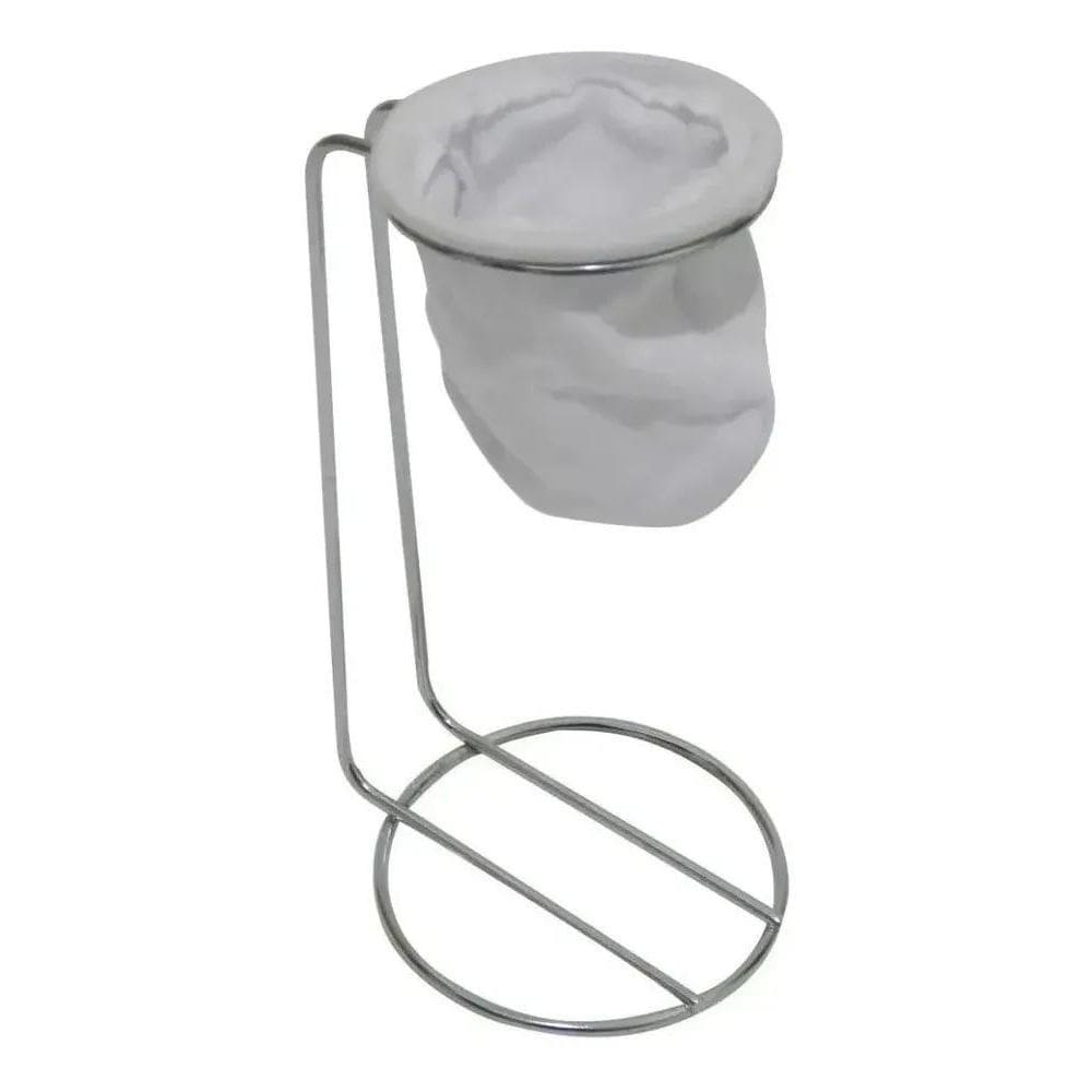 2X Suporte Porta Coador Café Mariquinha Mini + Filtro De Pan