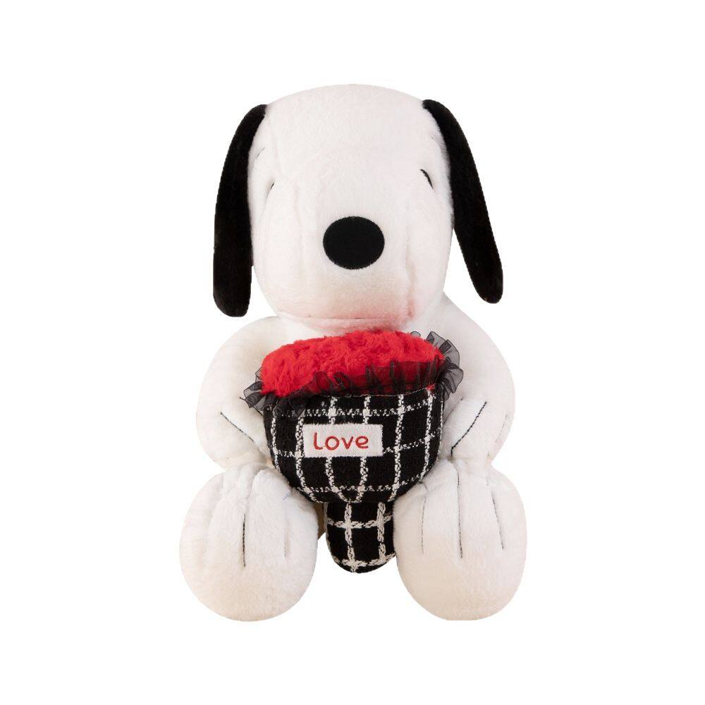 Brinquedo de pelúcia para cães, lindo buquê de amor, desenho animado, 50 cm