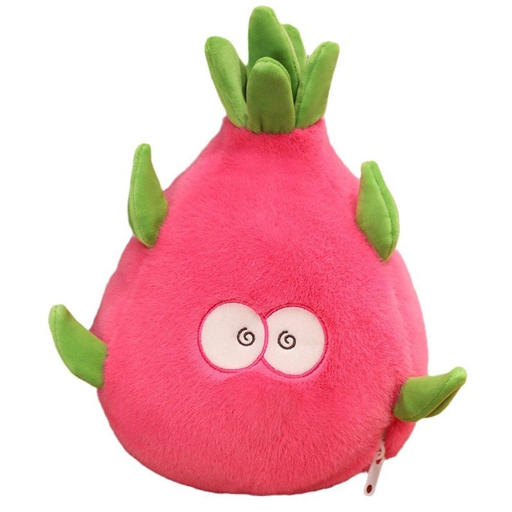 Boneca de desenho animado Creative Dragon Fruit de pelúcia de 23 cm