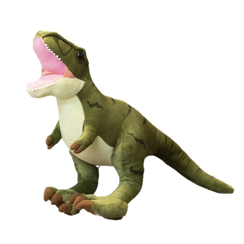 Brinquedo de pelúcia, desenho animado, dinossauro recheado, tiranossauro T-Rex 30-40 cm