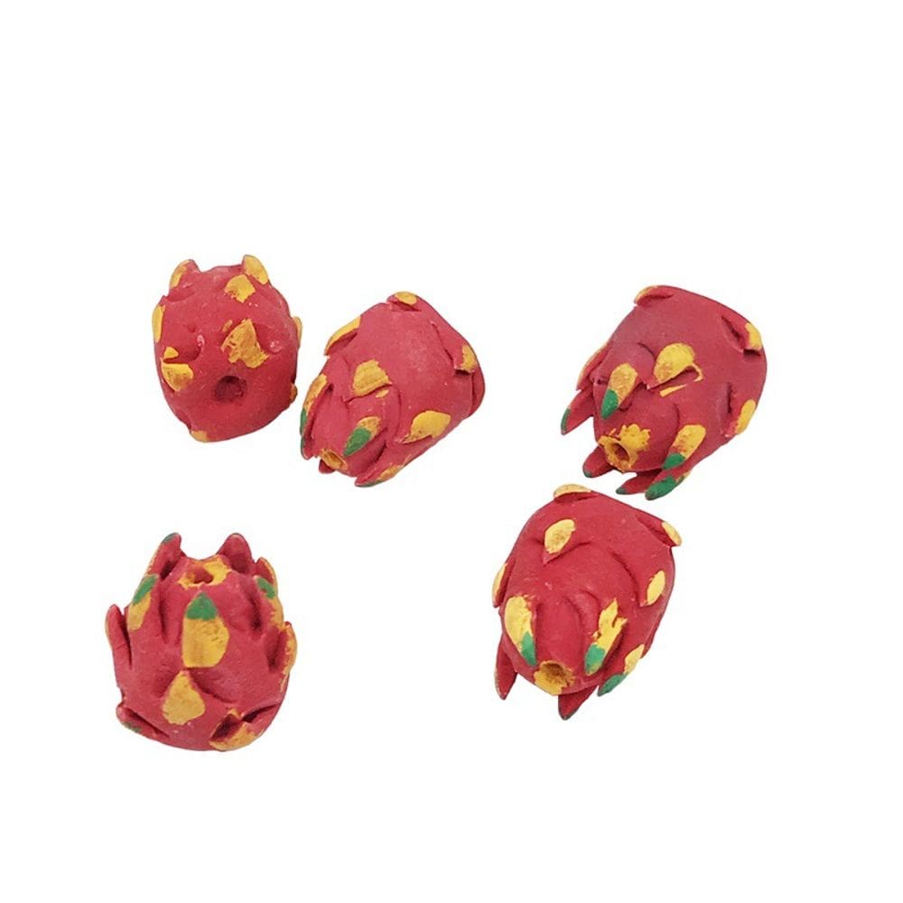 Conjunto de móveis de casa de bonecas em miniatura Dragon Fruit em escala 1/12
