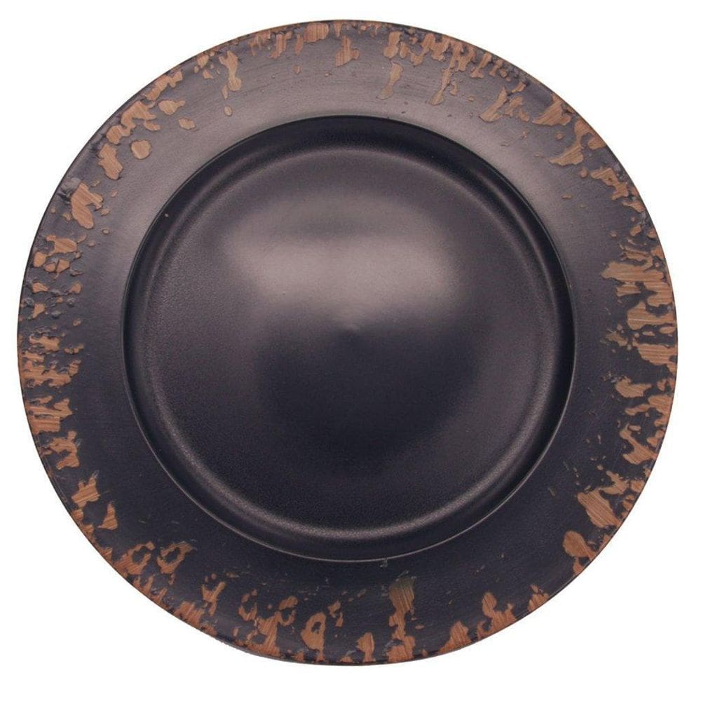 Sousplat De Plástico Azul Marinho 33Cm Mi0003 C/1Un Rojemac