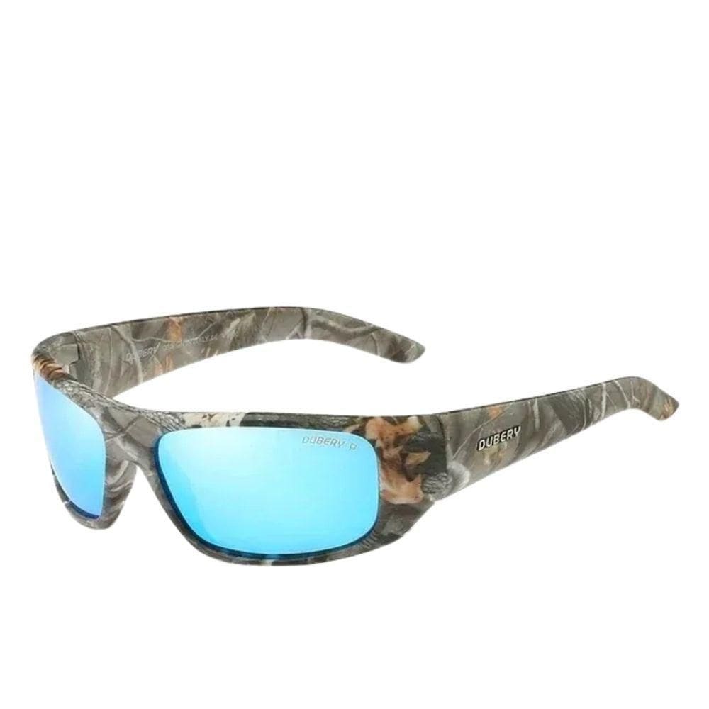 Óculos De Sol Polarizados Masculinos Ciclista Condução Tons 1418 Verde