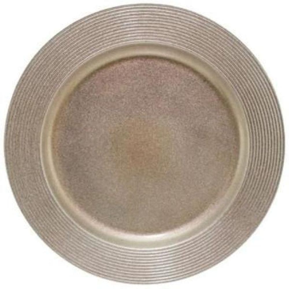 Sousplat Disco Bronze Mimo Sp13717