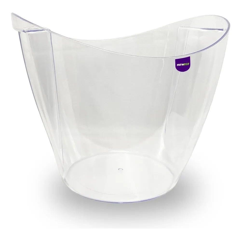 2X Balde De Gelo Acrílico Cristal 7,5 Litros Champanheira