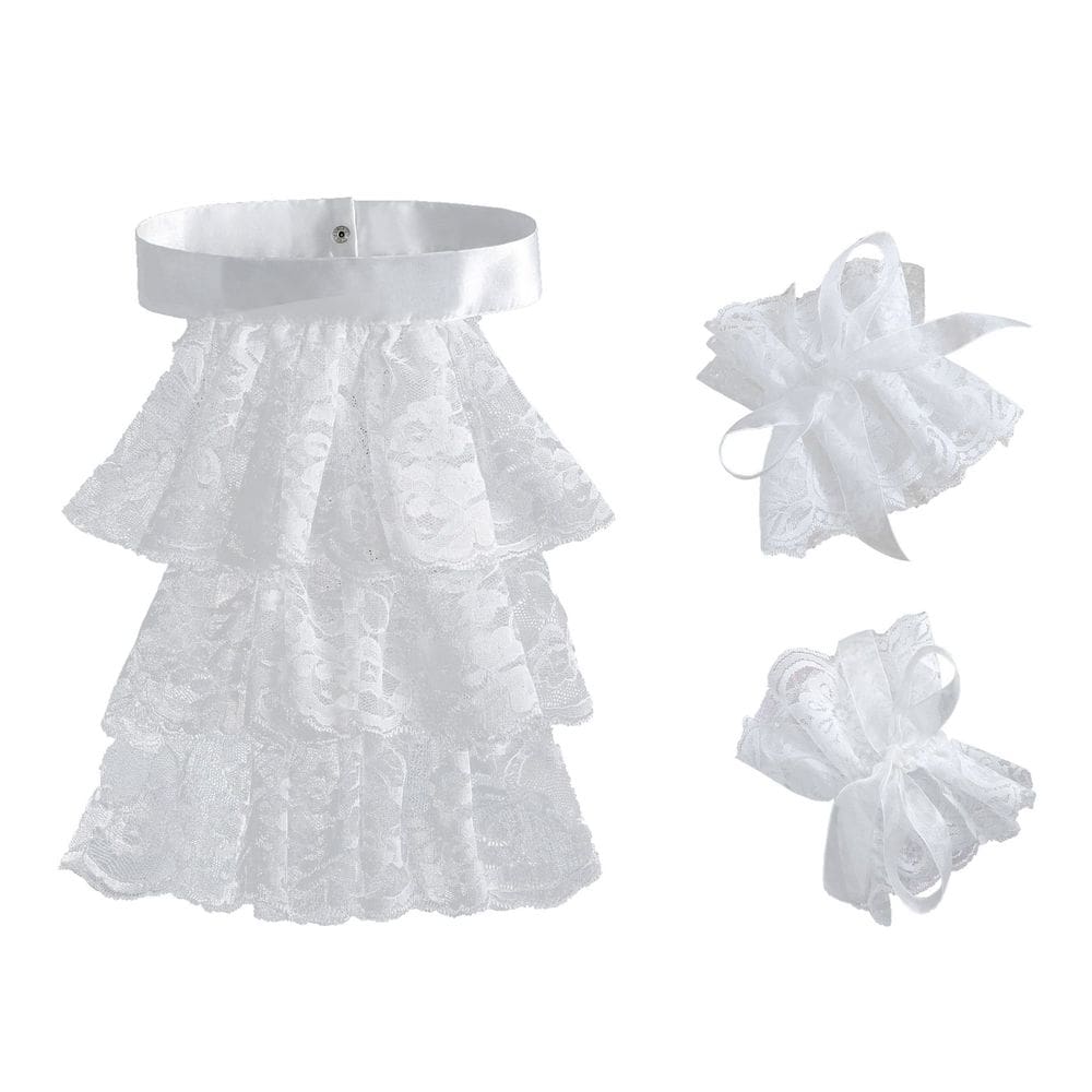 Colarinho falso: coleiras removíveis com punhos de pulso para mulheres