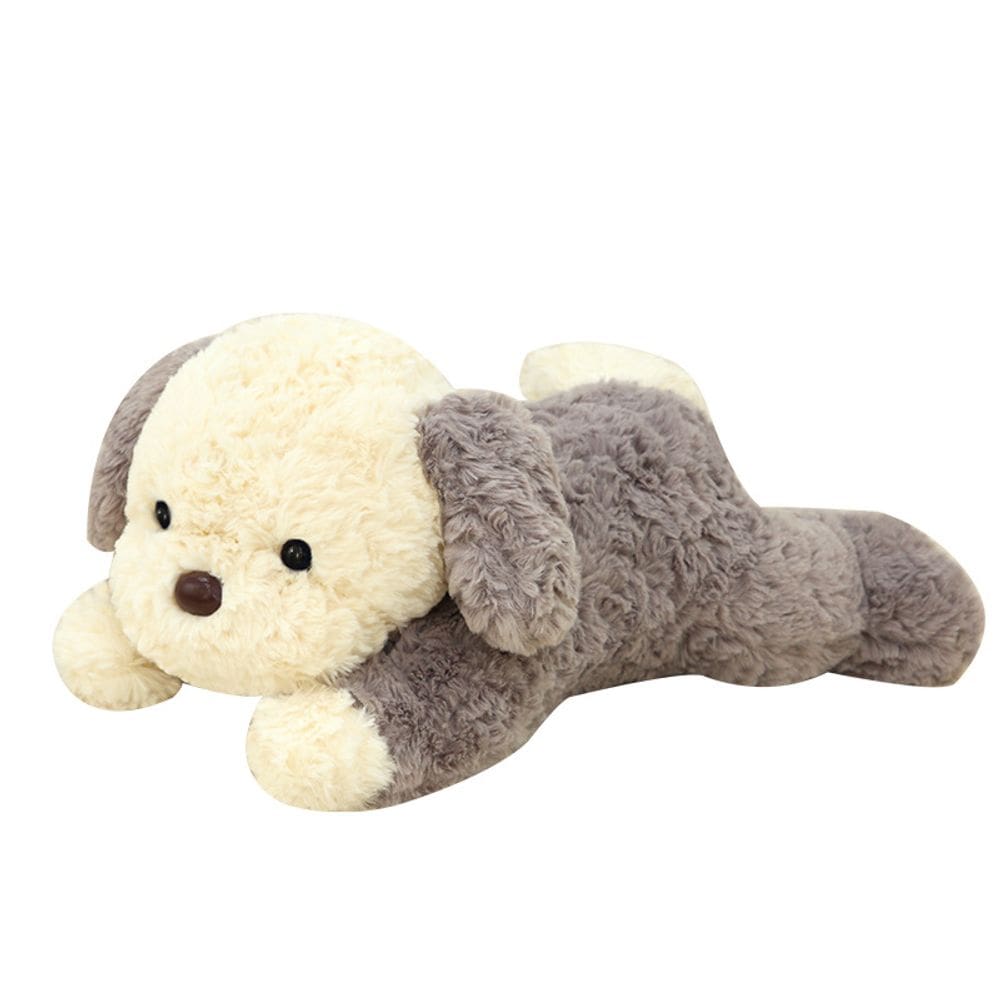 Cachorro de pelúcia de pelúcia, cachorrinho macio de desenho animado de 35 cm com sorriso