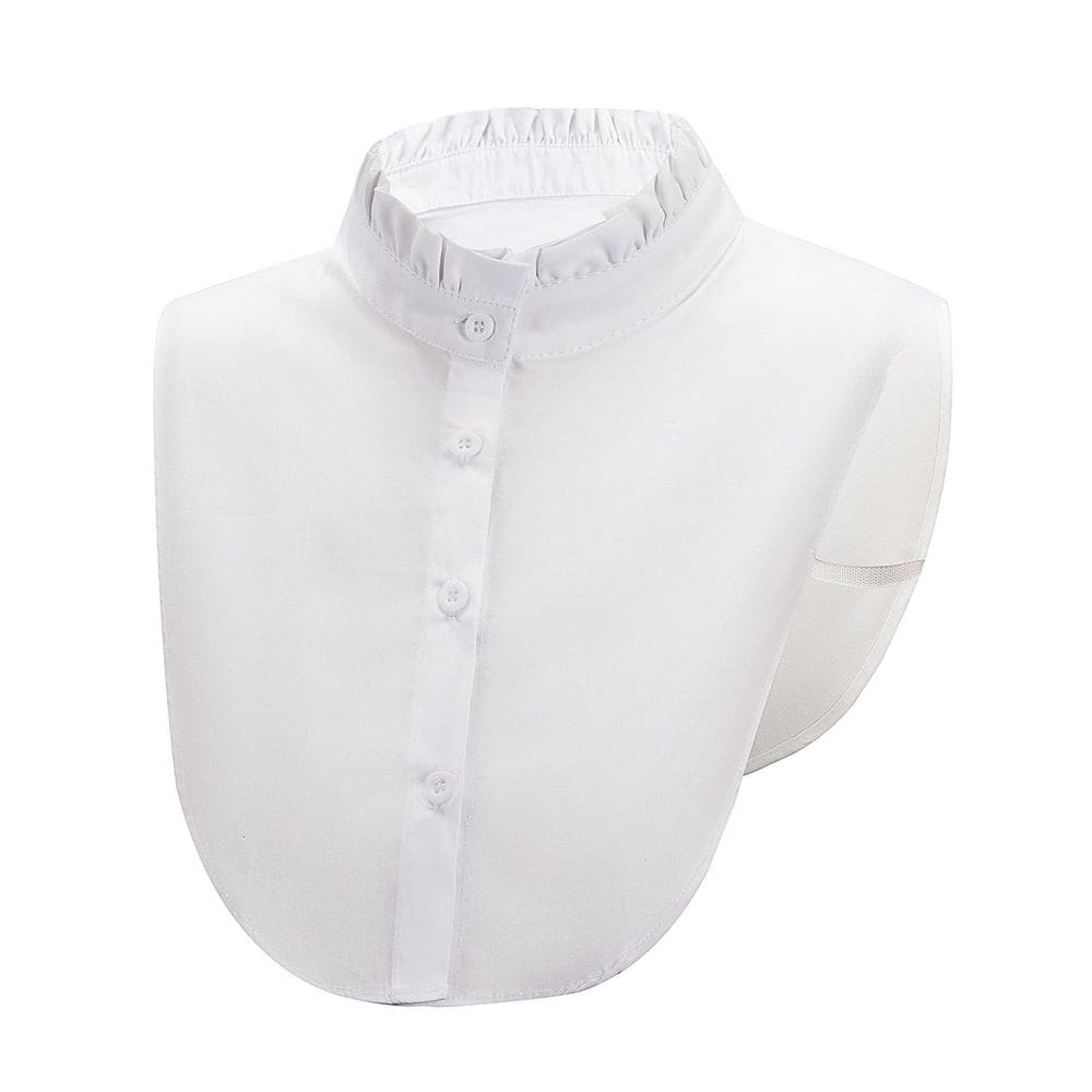 Colarinho falso, design de gola, algodão branco para mulheres