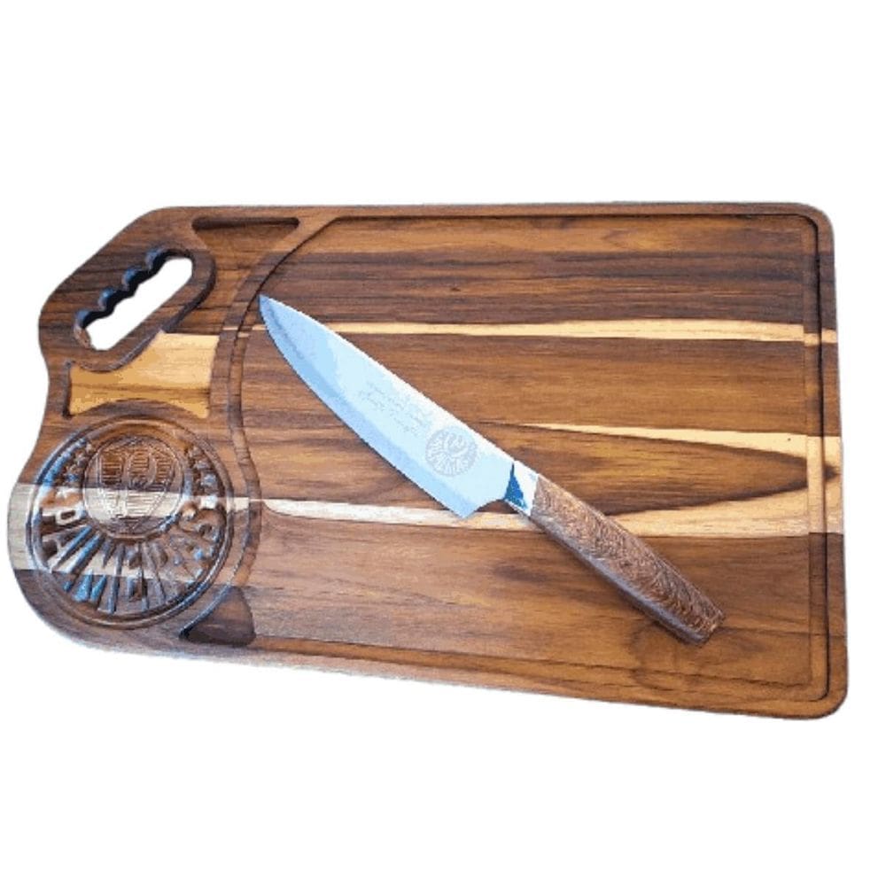 Kit Churrasco Oficial Tabua Carne + Faca