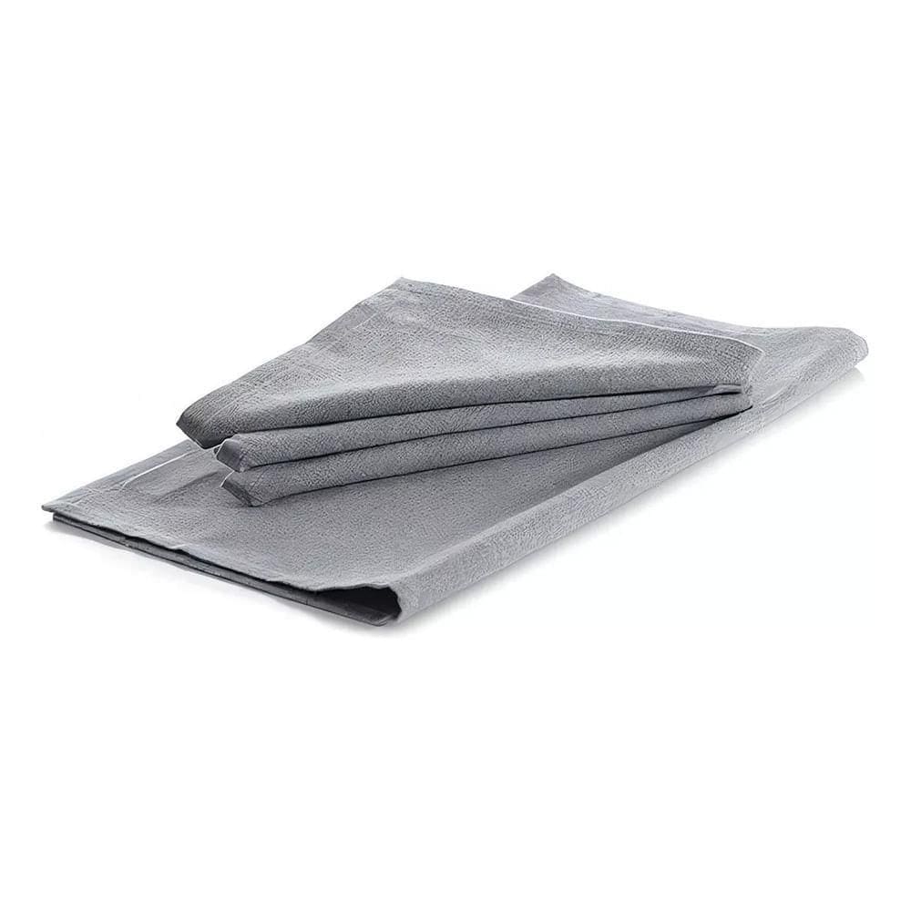 Kit Guardanapos 4 Peças Lush - Buddemeyer Cinza Escuro