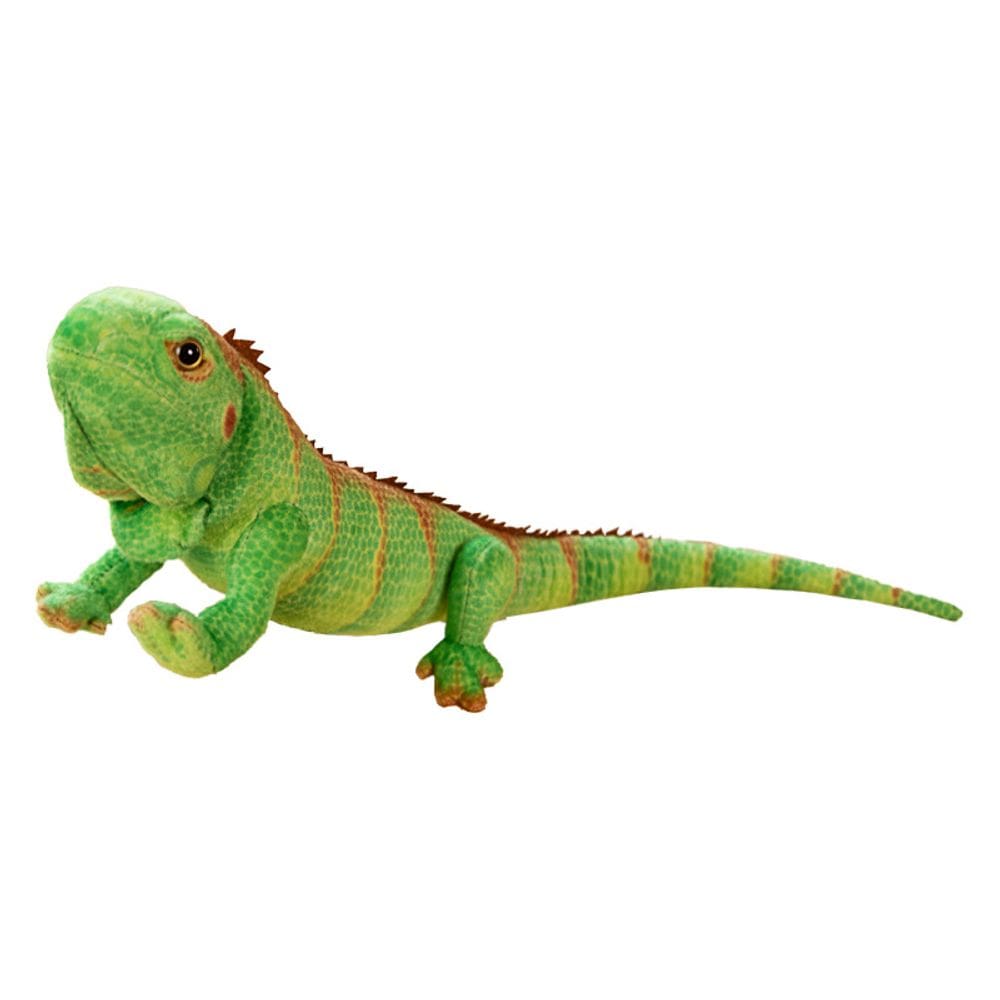 Boneca de brinquedo de pelúcia Lizard 65 cm, camaleão realista de pelúcia macia
