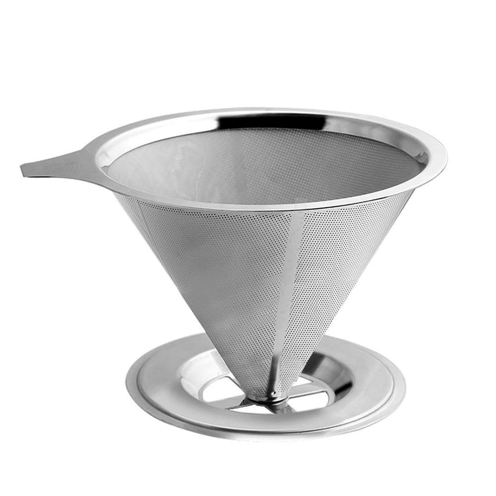 Coador De Café Aço Inox Sem Filtro De Papel Reutilizável 101