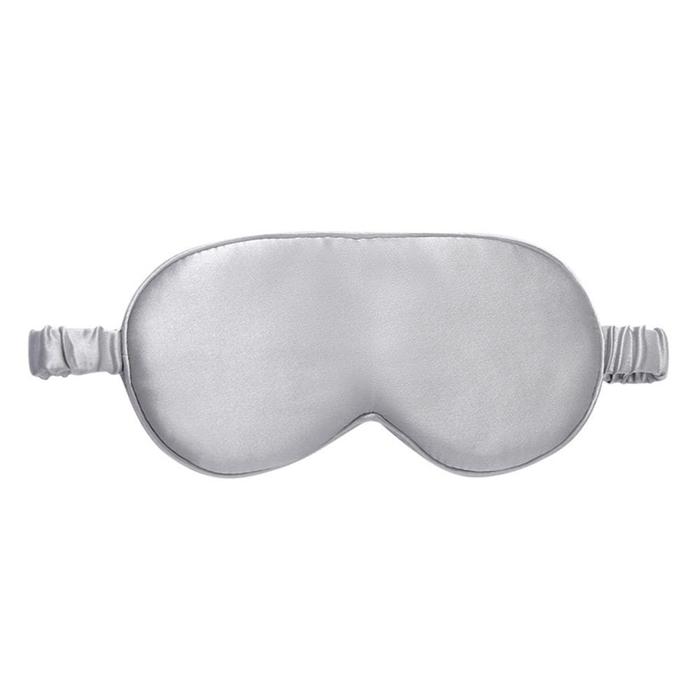 Máscara de dormir de seda Máscara de olhos com bloqueio de luz de dupla face
