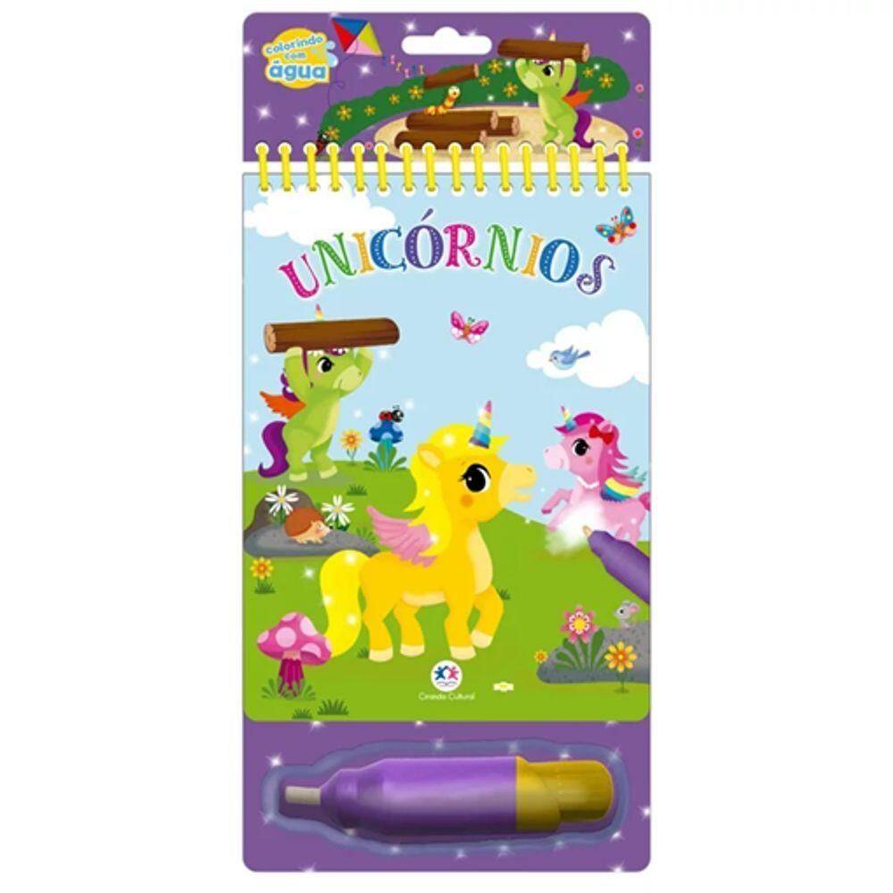 Colorindo Fantasias: Livro Mágico De Unicórnios Para Crianças Criativas