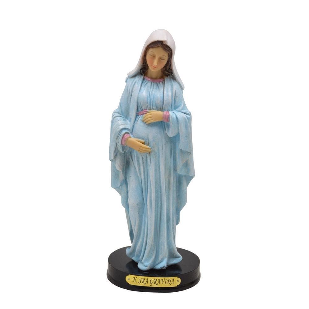 Nsra Gravida Religiosa De Resina 22Cm