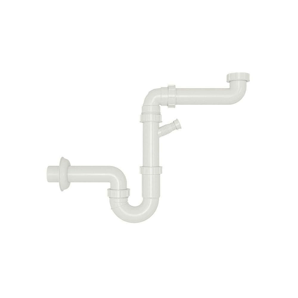 Sifão Simples Compacto Tramontina Polipropileno Pias Cubas Tramontina