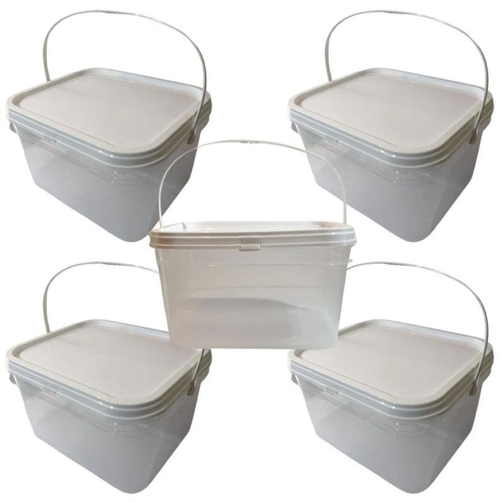 Balde Para Comida-Kit 5 Pçs