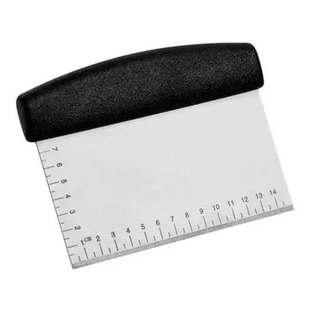 Espátula Para Massas Cozinha Aço Inox Raspadora