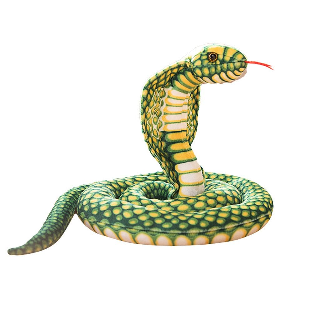 Boneca de pelúcia Realistic Cobra 170 cm, desenho animado de pelúcia