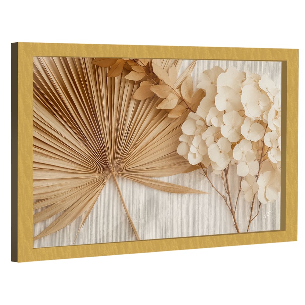 Quadro Decorativo Galho e Flores