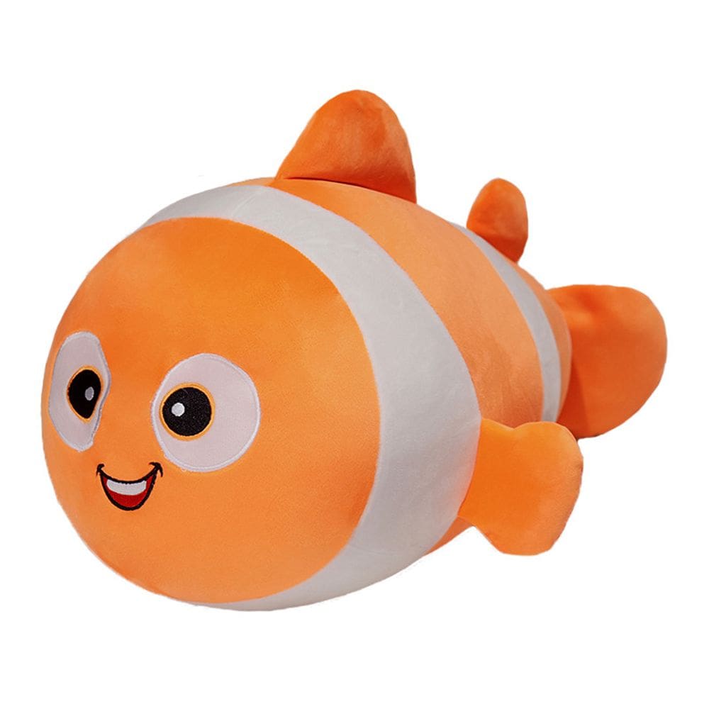 Boneca de pelúcia, desenho animado, peixe-palhaço, 30 cm, pelúcia macia, marinha
