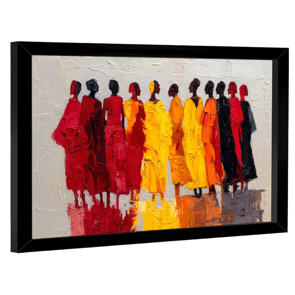 Quadro Decorativo Africanas