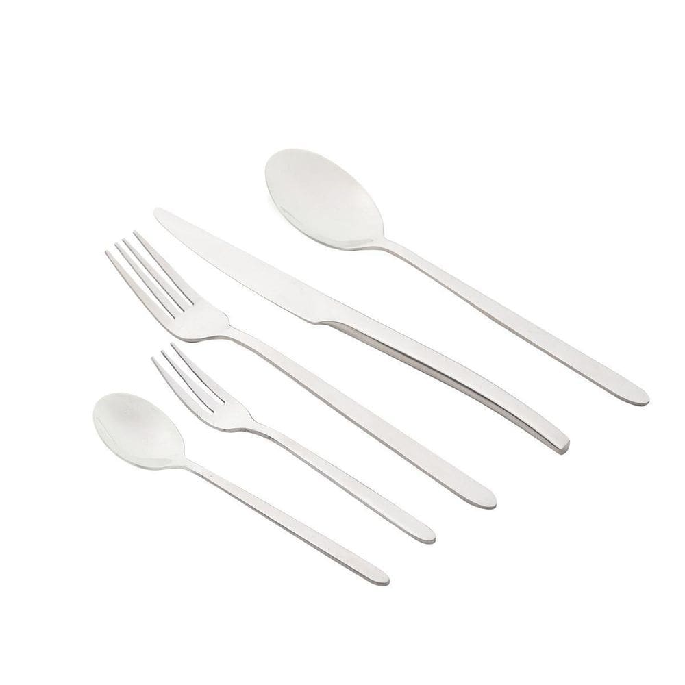 Faqueiro 30 Peças Em Inox Kenya