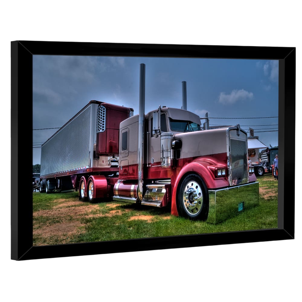 Quadro Decorativo Carreta Americana