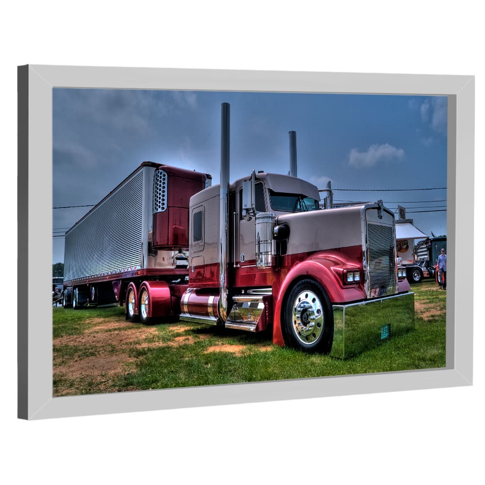 Quadro Decorativo Carreta Americana