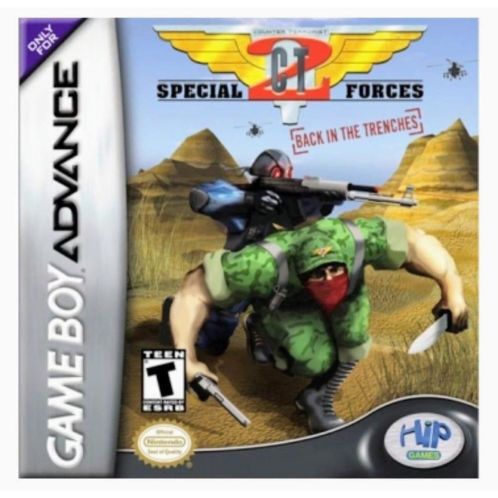 Jogo Ct Special Forces 2 Back In The Trenches Gba Lacrado