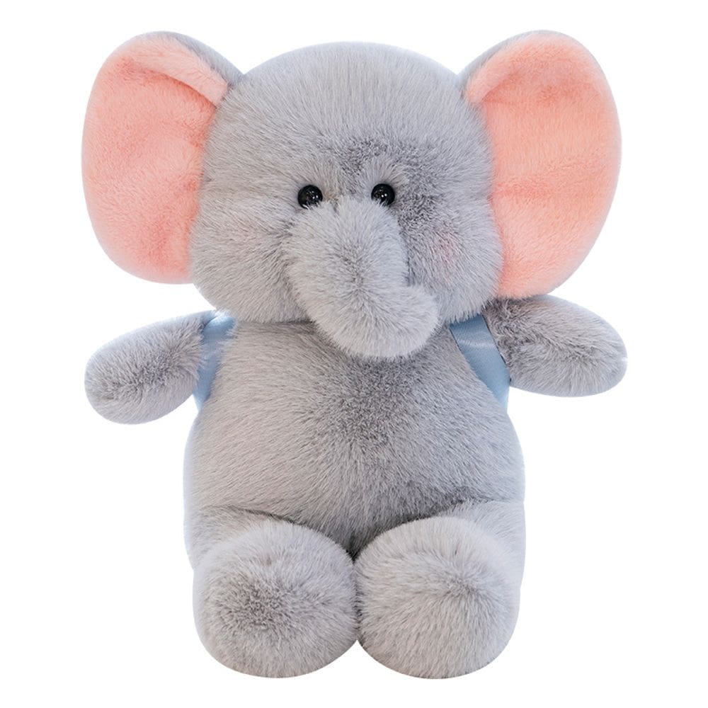 Boneca de brinquedo de pelúcia, elefante realista de desenho animado 45cm - 830g