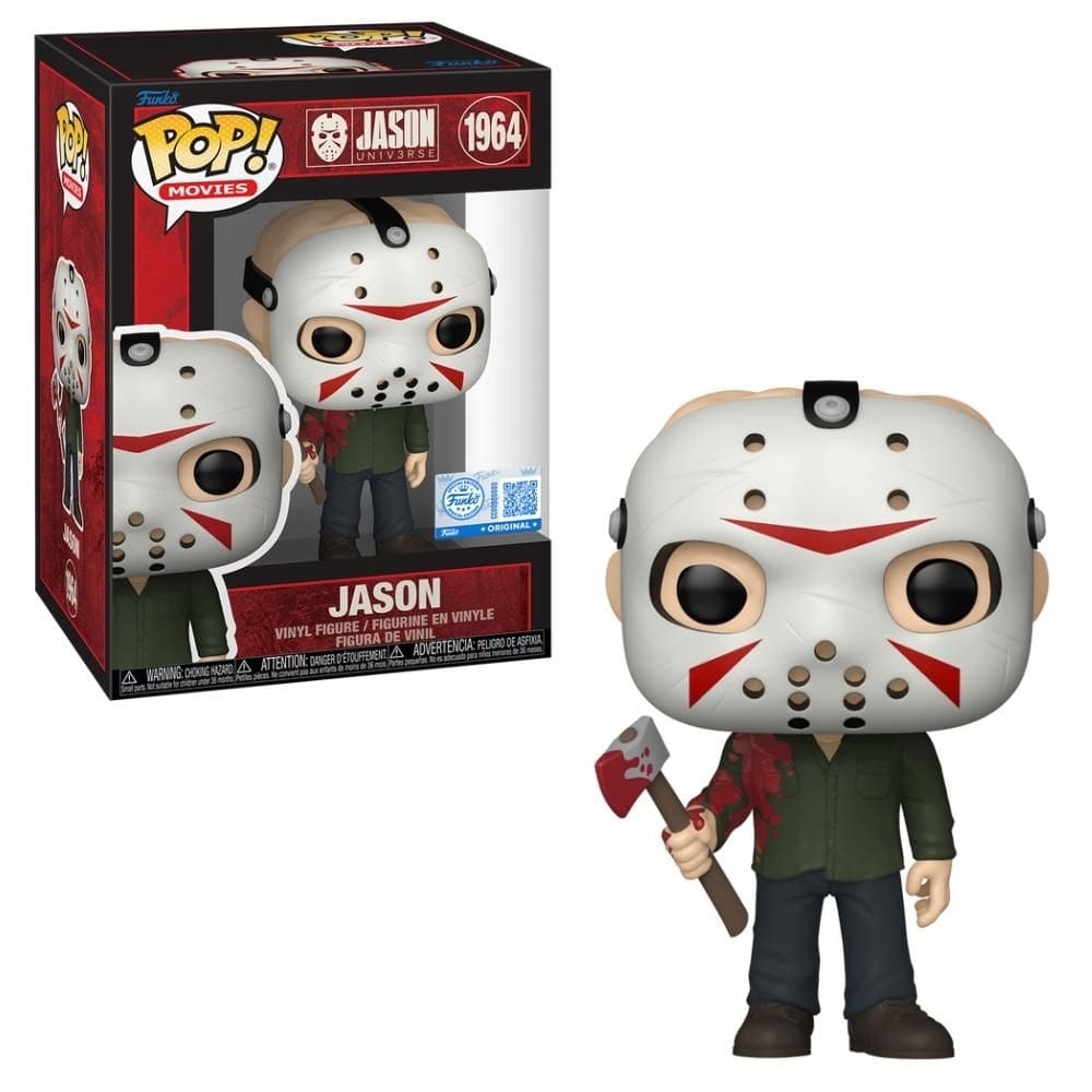 Boneco Funko Pop! Exclusivo Sexta-Feira 13 Jason com Machado