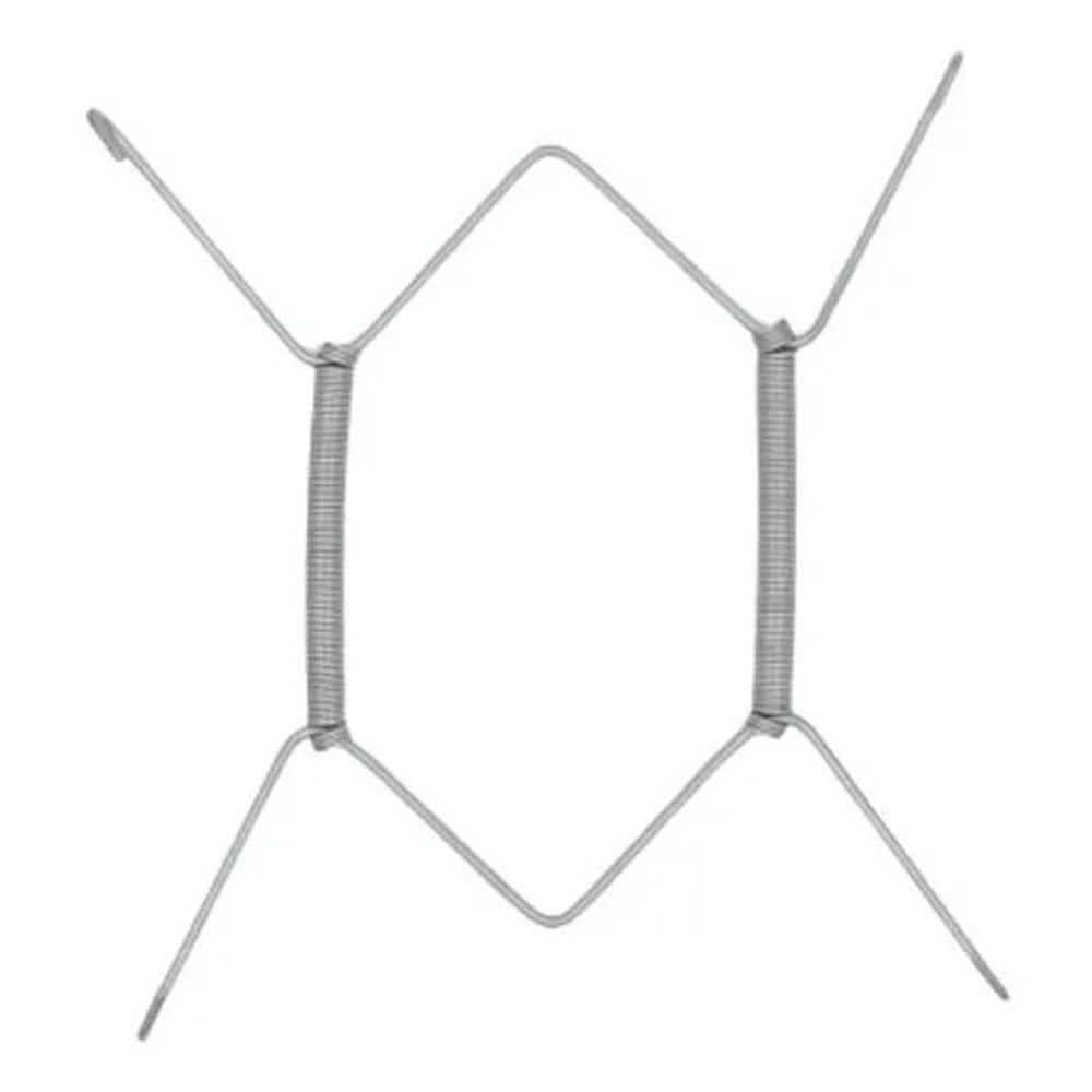 2X Suporte Pratos Em Aço Inox Parede