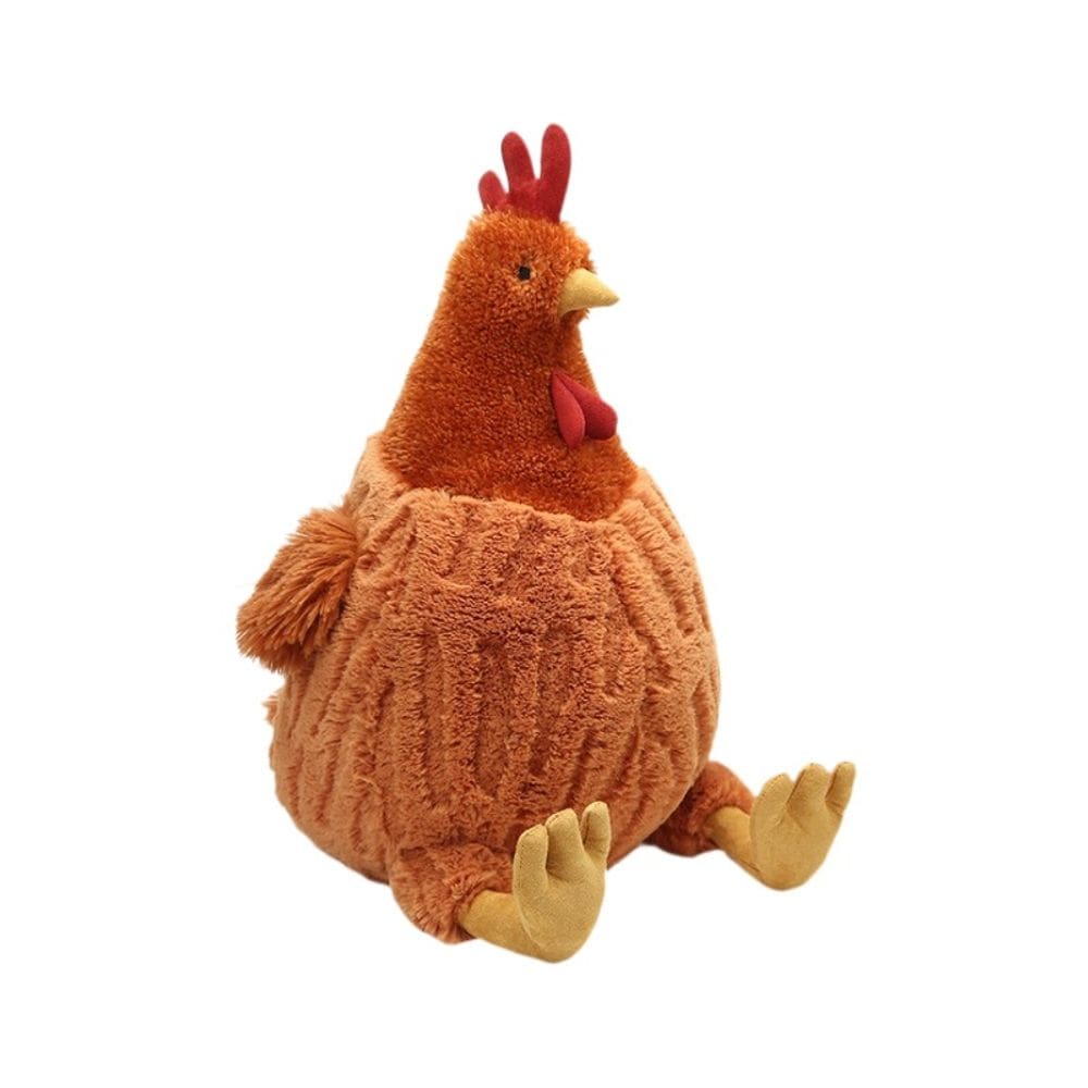 Boneca de pelúcia Cecil Chicken 35 cm Soft Stuffed Cartoon Rooster