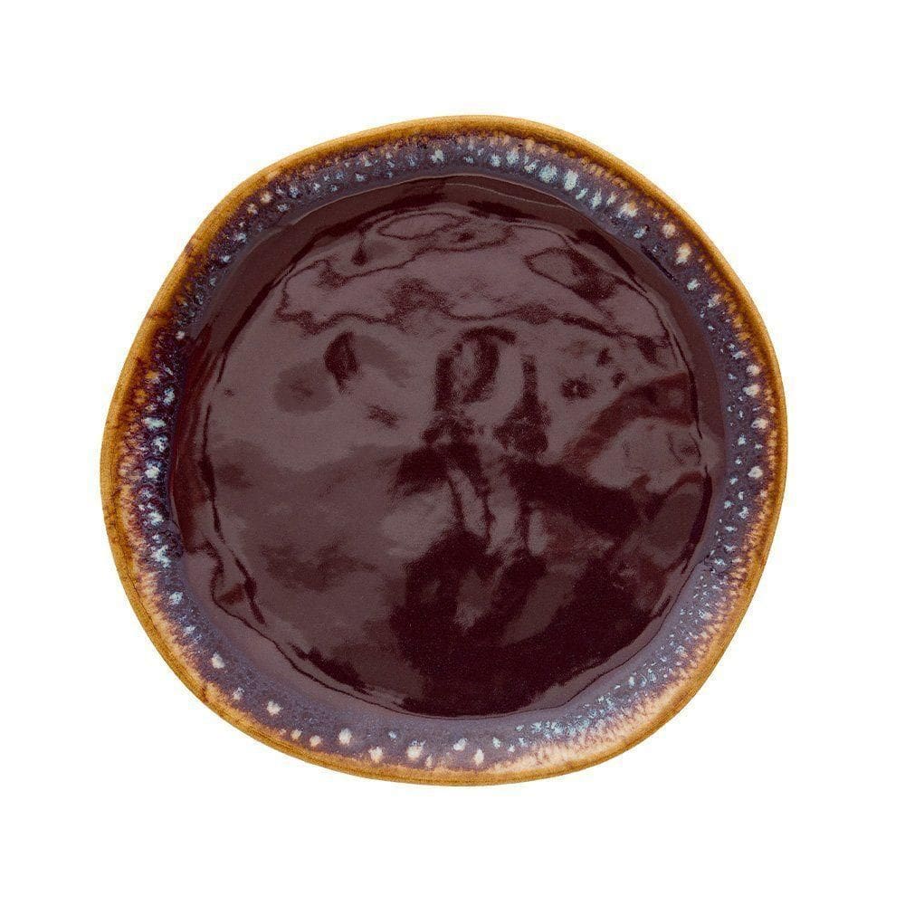 Prato Raso Copa E Cia Orion Em Cerâmica Clay