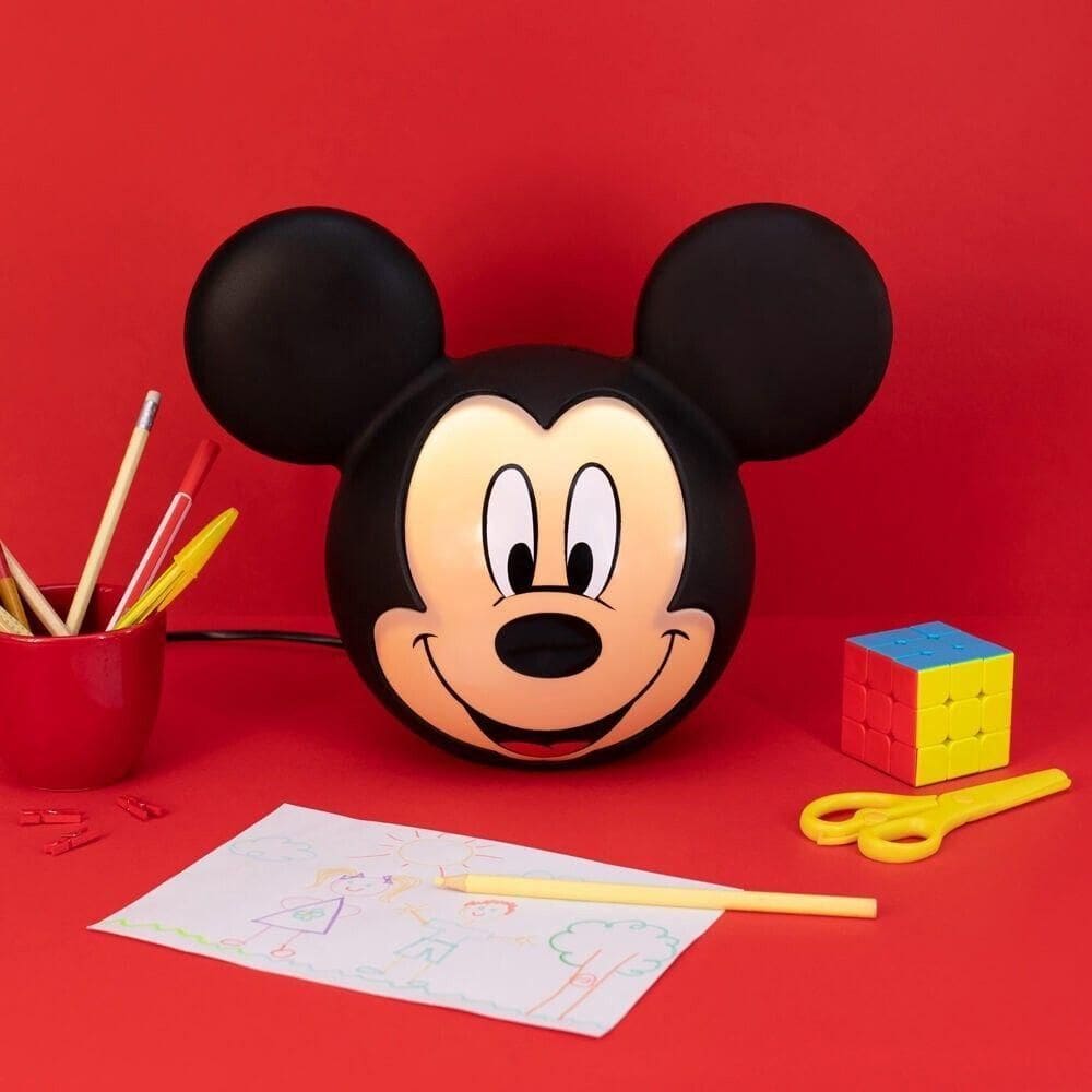 Luminária 3d Mickey Mouse: Magia Disney Para Iluminar Seu Espaço!
