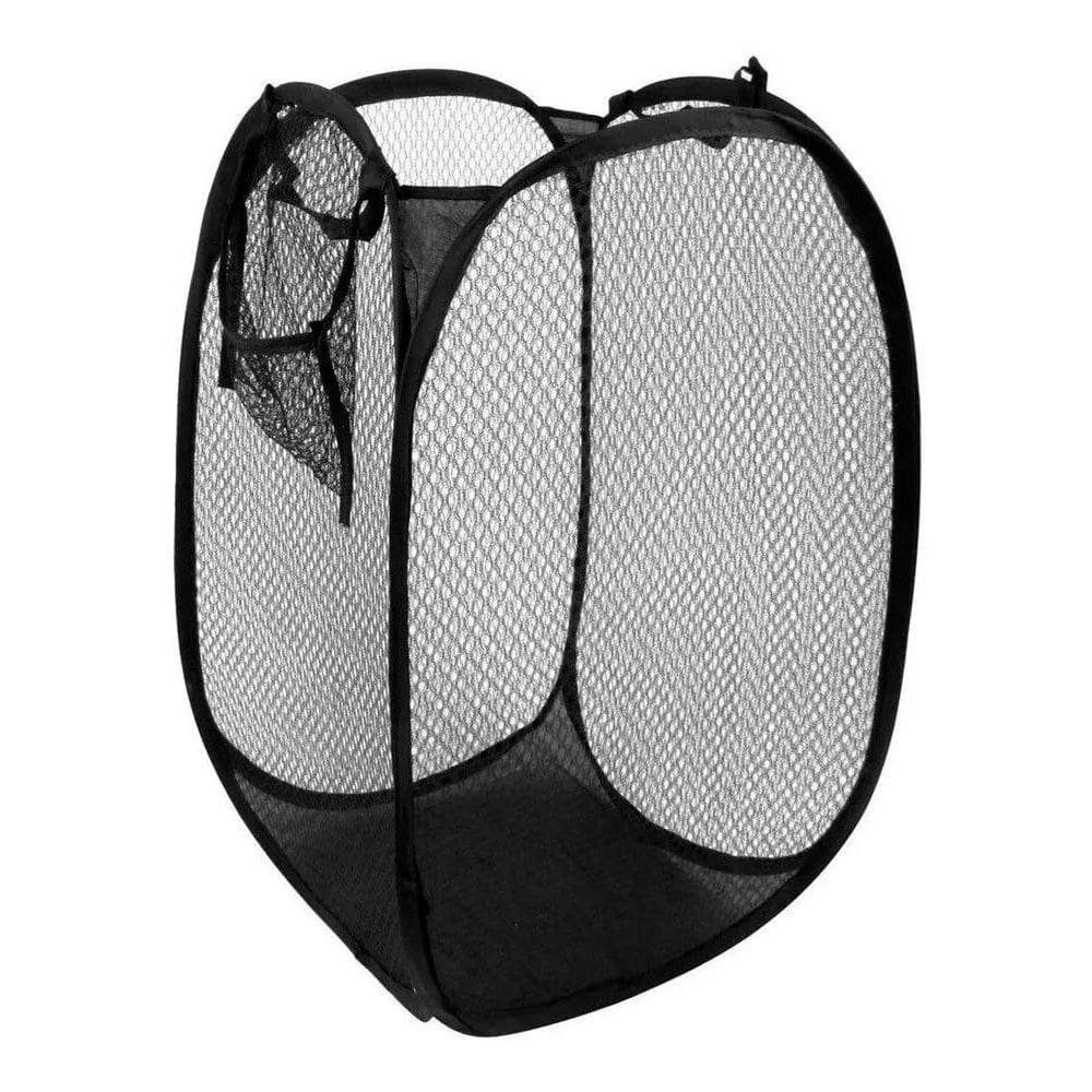 Nacional Cesto De Roupa Suja 38X38X66Cm Flexível Para Banhei