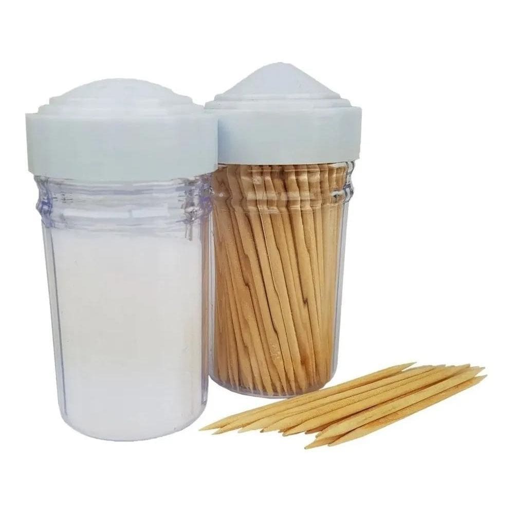 2X Paliteiro E Saleiro 20 Unidades Organiza Cozinha - Atacad