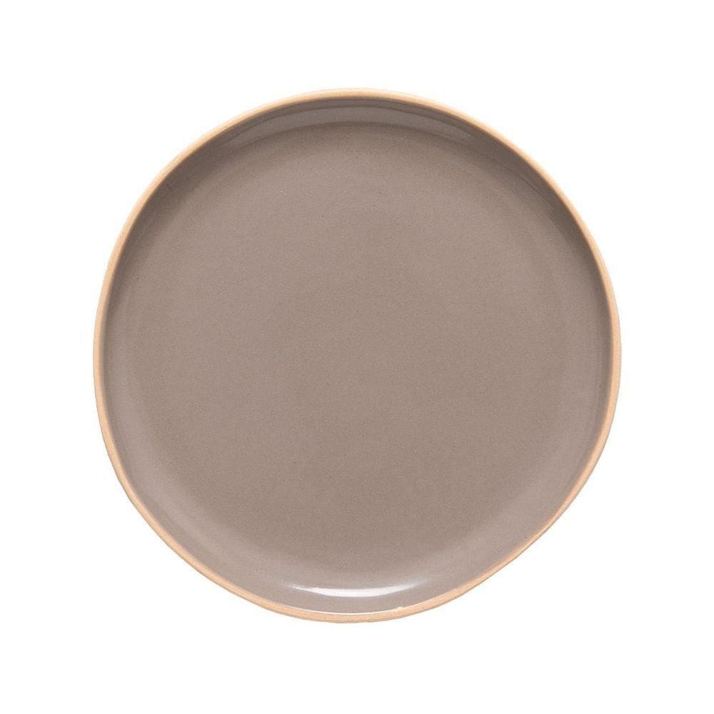 Prato Raso Copa E Cia Vivant Em Cerâmica Vanilla