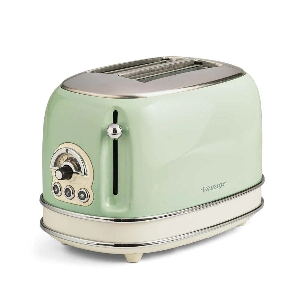 Torradeira Elétrica Ariete Vintage Verde 6 Níveis 750W 220V - Linha Retrô Modelo 155