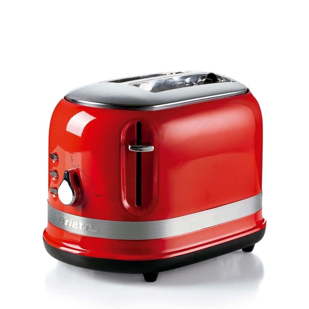 Torradeira Elétrica Ariete Moderna Vermelha 2 Fatias 6 Níveis 750W 220V - Modelo 149