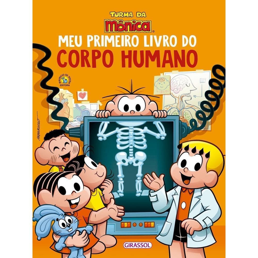 Turma da Mônica - Meu Primeiro Livro do Corpo Humano