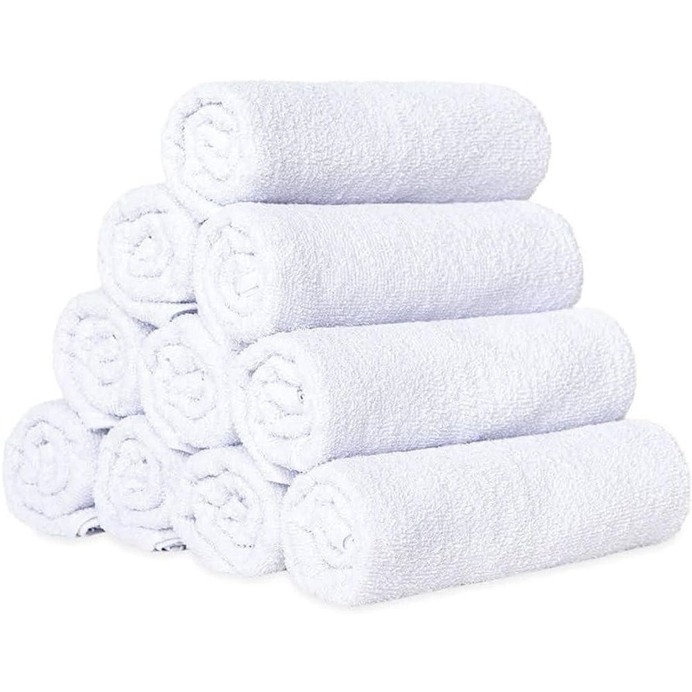 Kit 5 Panos De Prato Liso 40X65Cm Gourmet Cozinha Branco