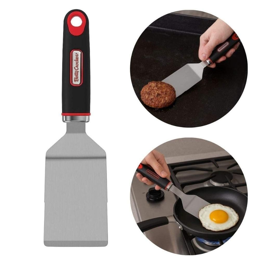 Espátula para Chapa Grelhados Hamburguer Ovo Betty Crocker