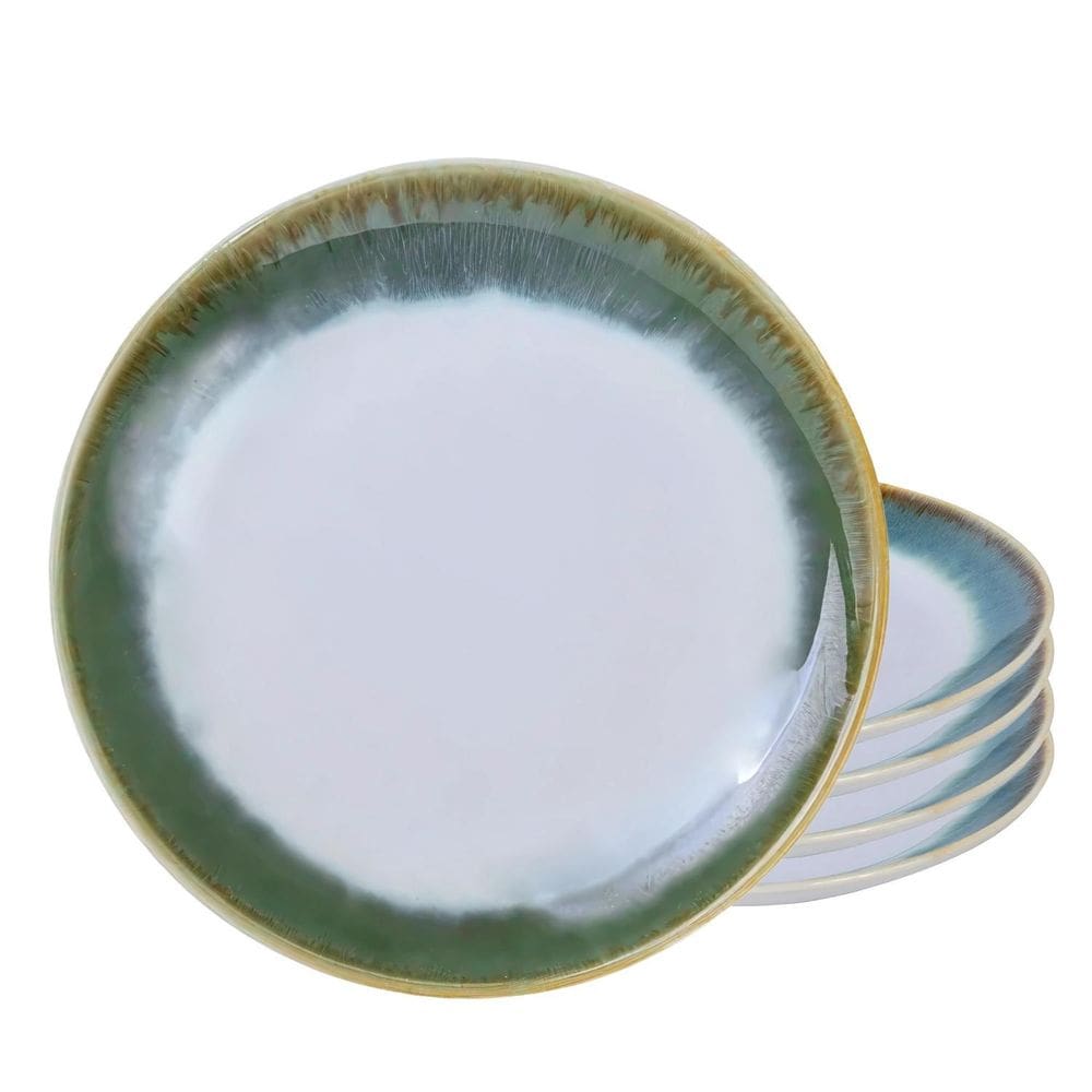 Jogo De Pratos Raso Jantar Kit 4 Peças 27Cm Le Sentier Verde